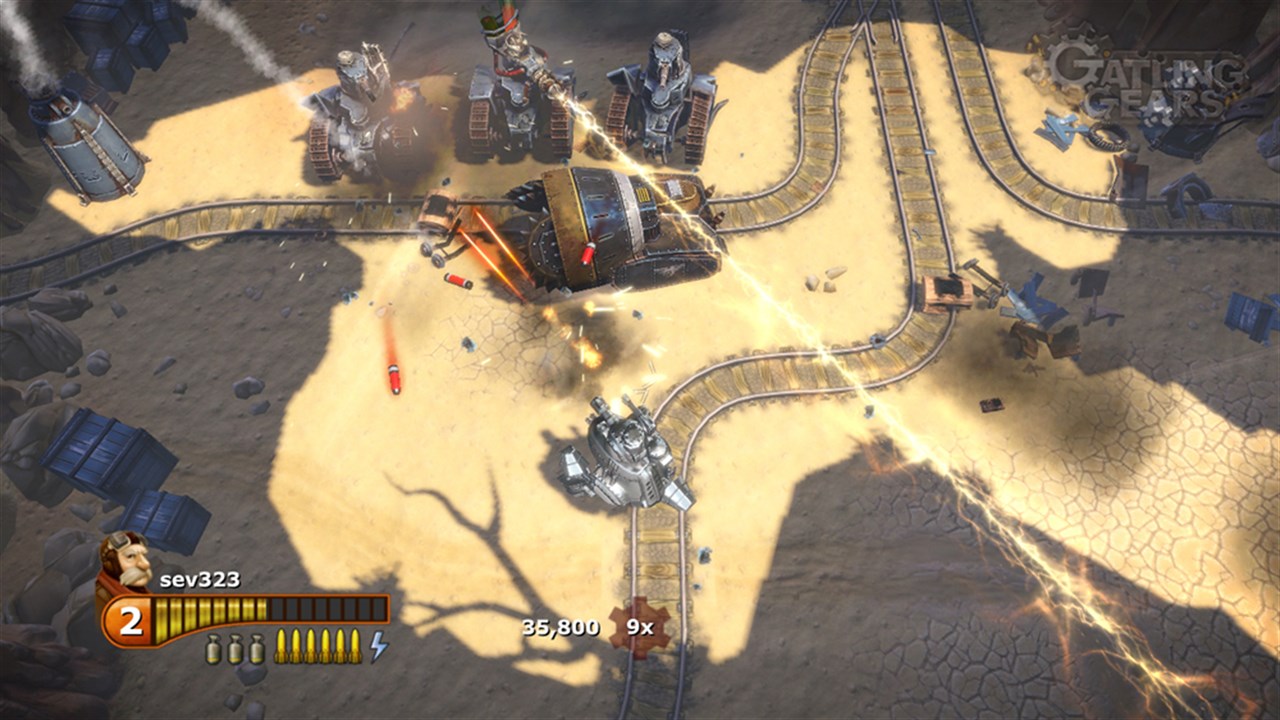Gatling Gears screenshot 1