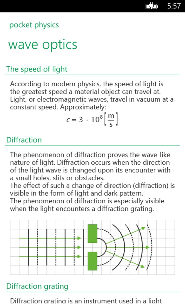 Imágen 6 Pocket Physics windows