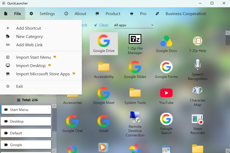 Quick App Launcher screenshot