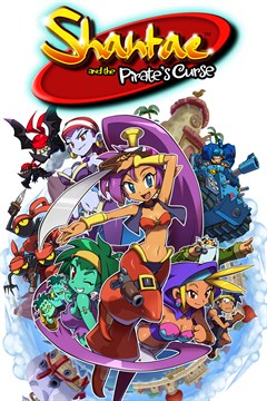 Cover poster for Shantae and the Pirate's Curse