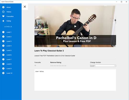 Learn Classical Guitar screenshot 3
