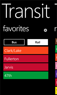 Transit Tracker screenshot 2