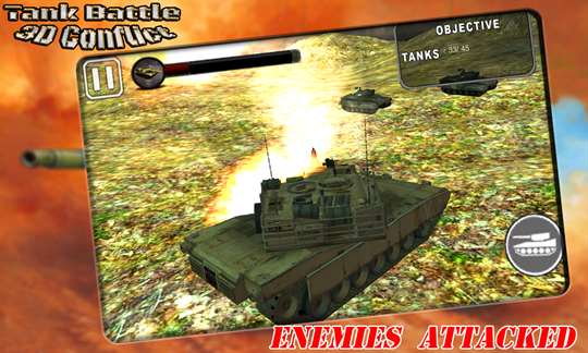 Tank Battle 3D Conflict screenshot 5