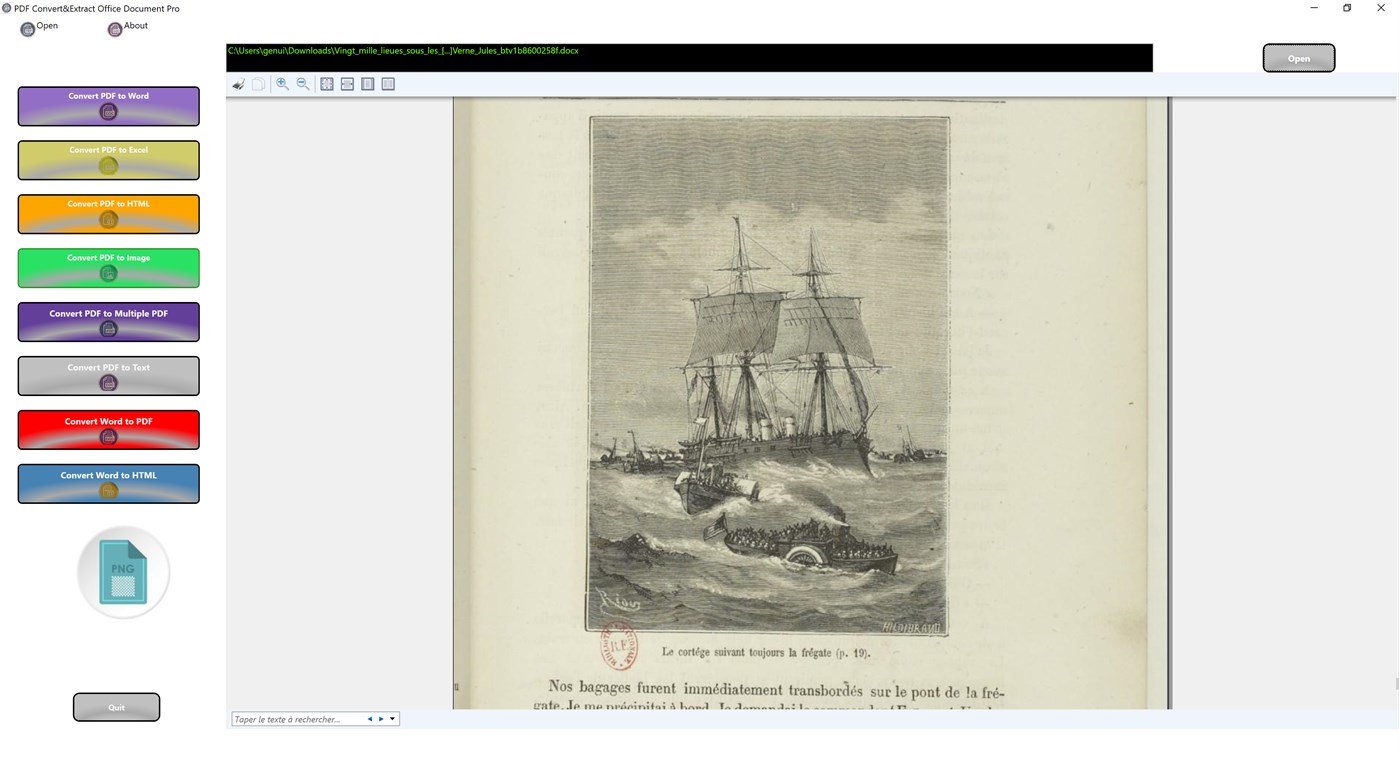 #3. PDF Convert&Extract Office Document Pro (Windows) Podle: GenuiSoft IT
