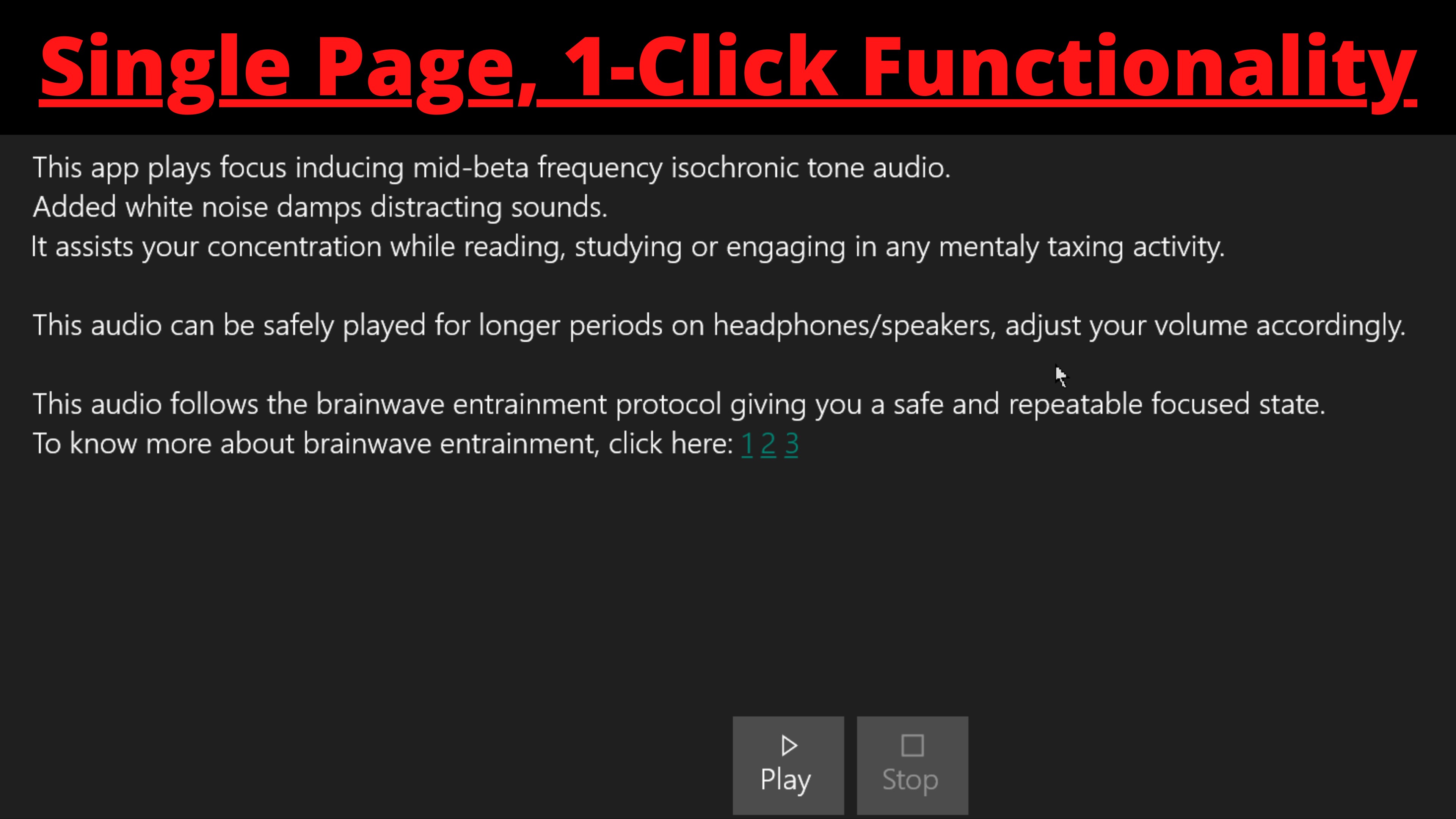Focus Master screenshot