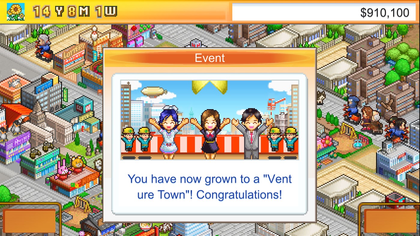 #3. Venture Towns (Windows) Podle: Kairosoft
