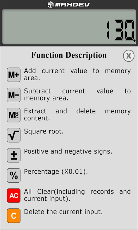 #4. Voice calculator (Windows) 由: maxwindev