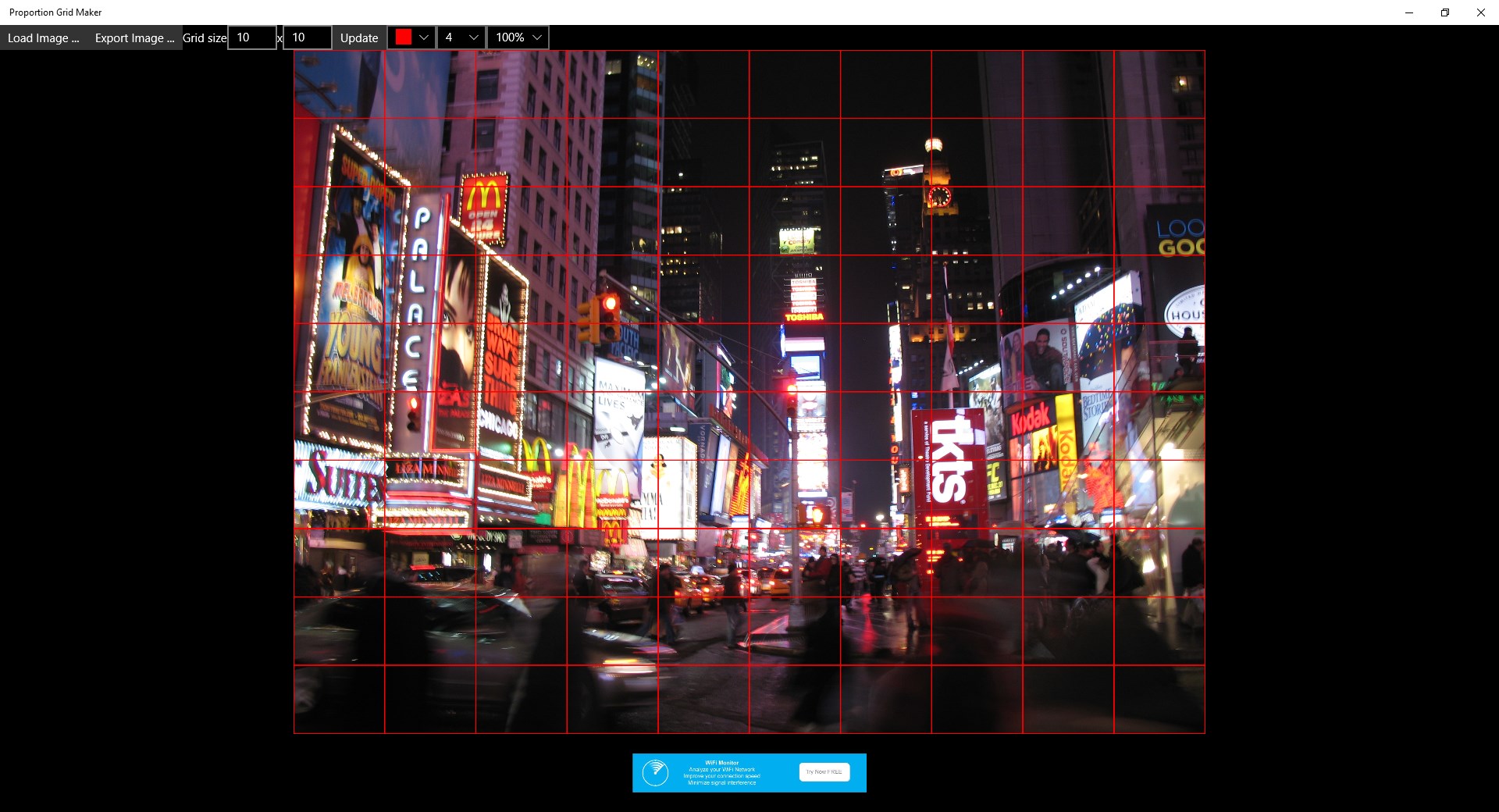 Proportion Grid Maker for Windows 10 Mobile