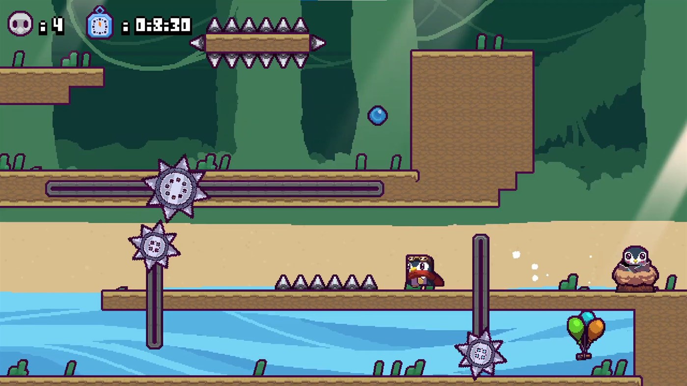 #2. Penguin Flight: Beyond The Clouds (Windows) (Windows) Przez: Afil Games