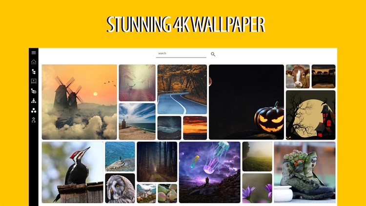 HD Wallpaper: 4K Backgrounds, Lockscreen Themes - PC - (Windows)