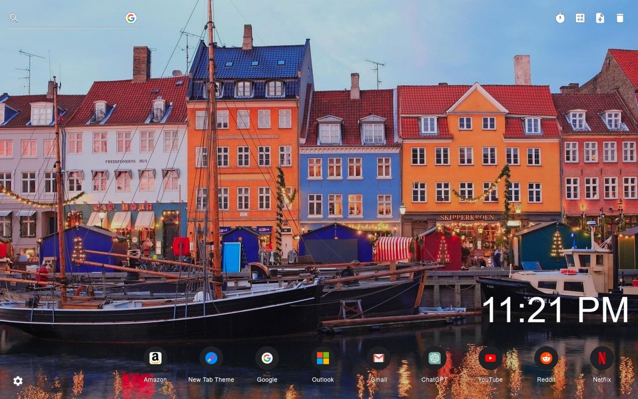 Copenhagen Wallpaper New Tab