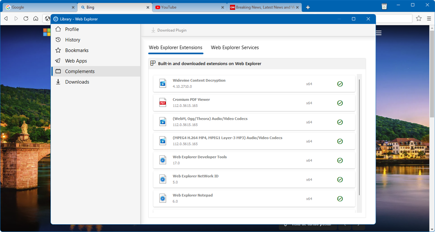 #4. Web Explorer (Windows) Av: Thiago Fortes