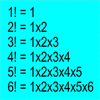 FACTORIAL OF AN INTEGER NUMBER