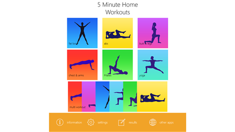 5 Minute Home Workouts Screenshots 1