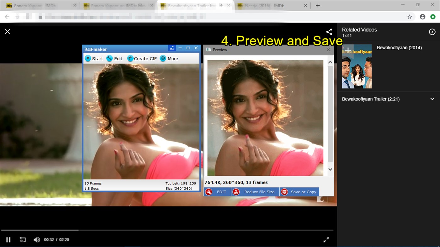 #3. iGIFmaker (Windows) 由: iGIFmaker
