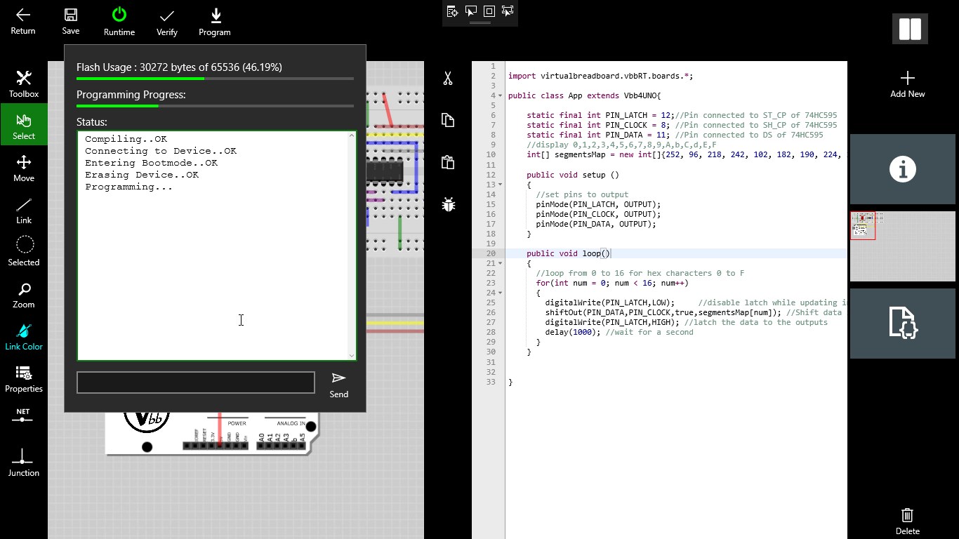 Virtual breadboard не запускается на windows 10