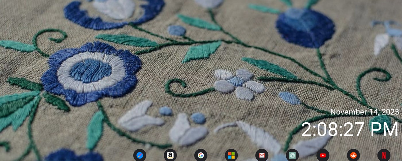 Embroiden Wallpaper New Tab promo image