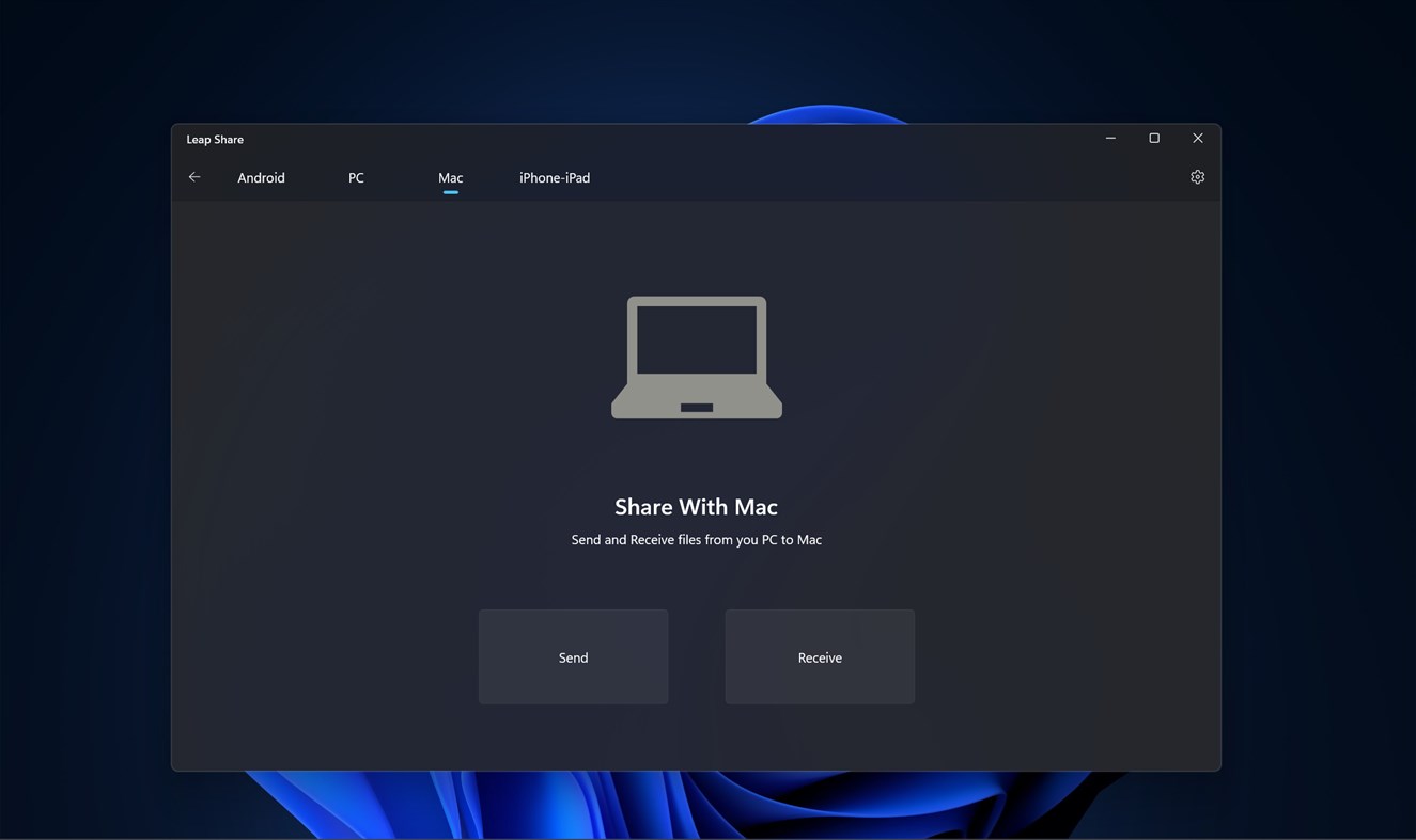 #5. Leap Share File Transfer to Any Device (Windows) Door: Define Studio