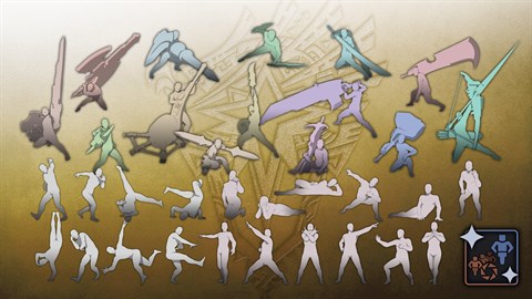 MHW:I - Complete Gesture & Pose Pack