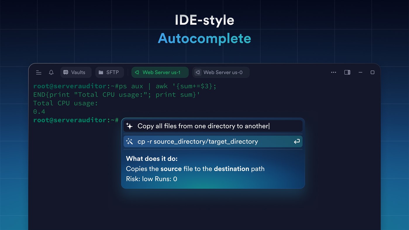 #2. Termius - Modern SSH Client (Windows) By: Termius Corporation