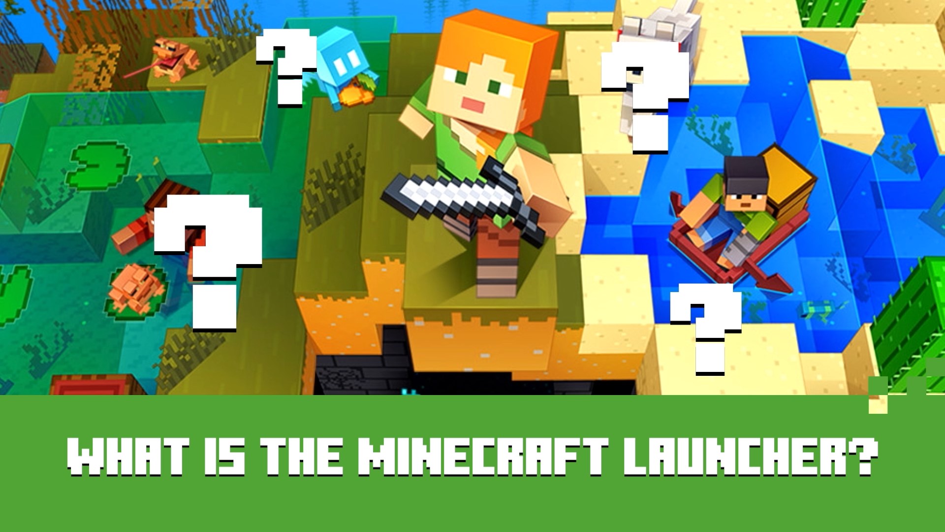 Minecraft Launcher — трейлер