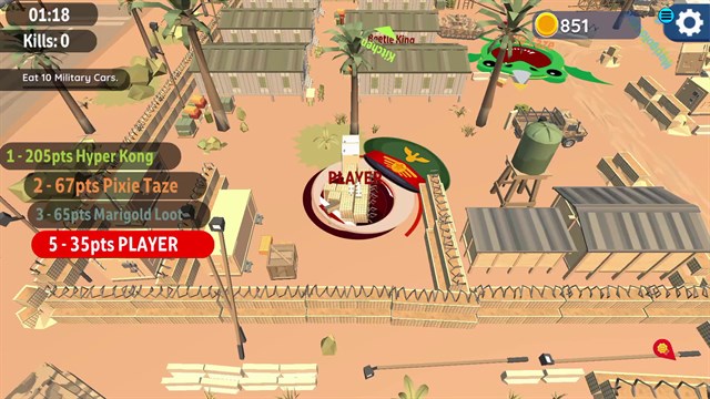 Hole io: Warzone DLC screenshot 1