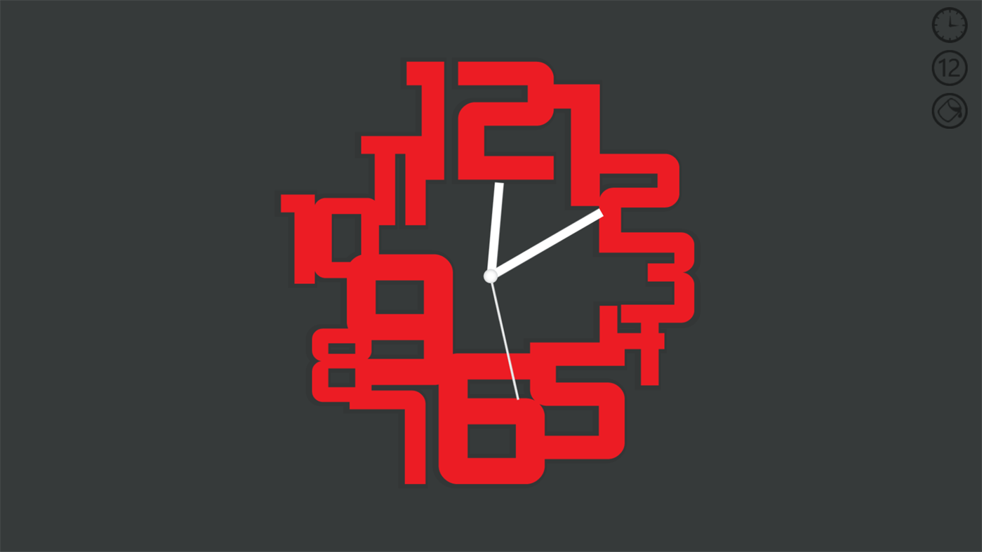 #1. Wall Clock HD (Windows) By: Kurt Dowswell