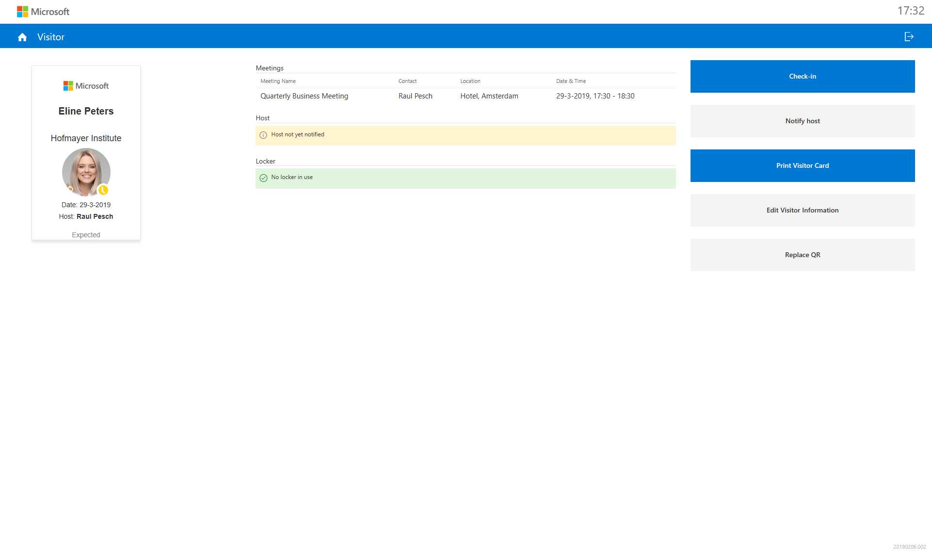 Snapshot 4 of Omnimap Integrated Employee & Guest Experience