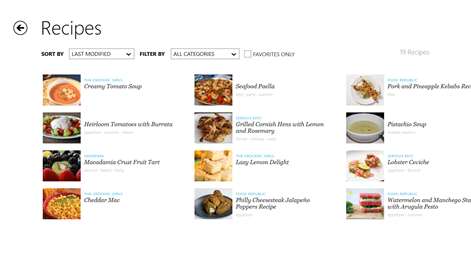 Recipe, Menu & Cooking Planner Screenshots 2