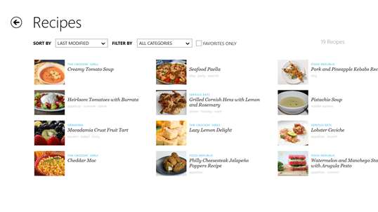 Recipe, Menu & Cooking Planner screenshot 2