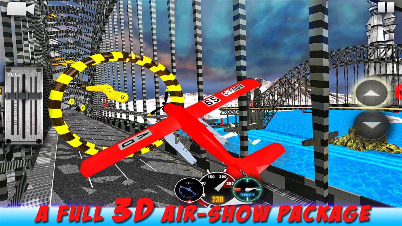 #5. Extreme Plane Stunts Simulator (Windows) โดย: Mega Gamers Production