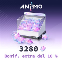 Aniimo: 3280 cristales lúminos