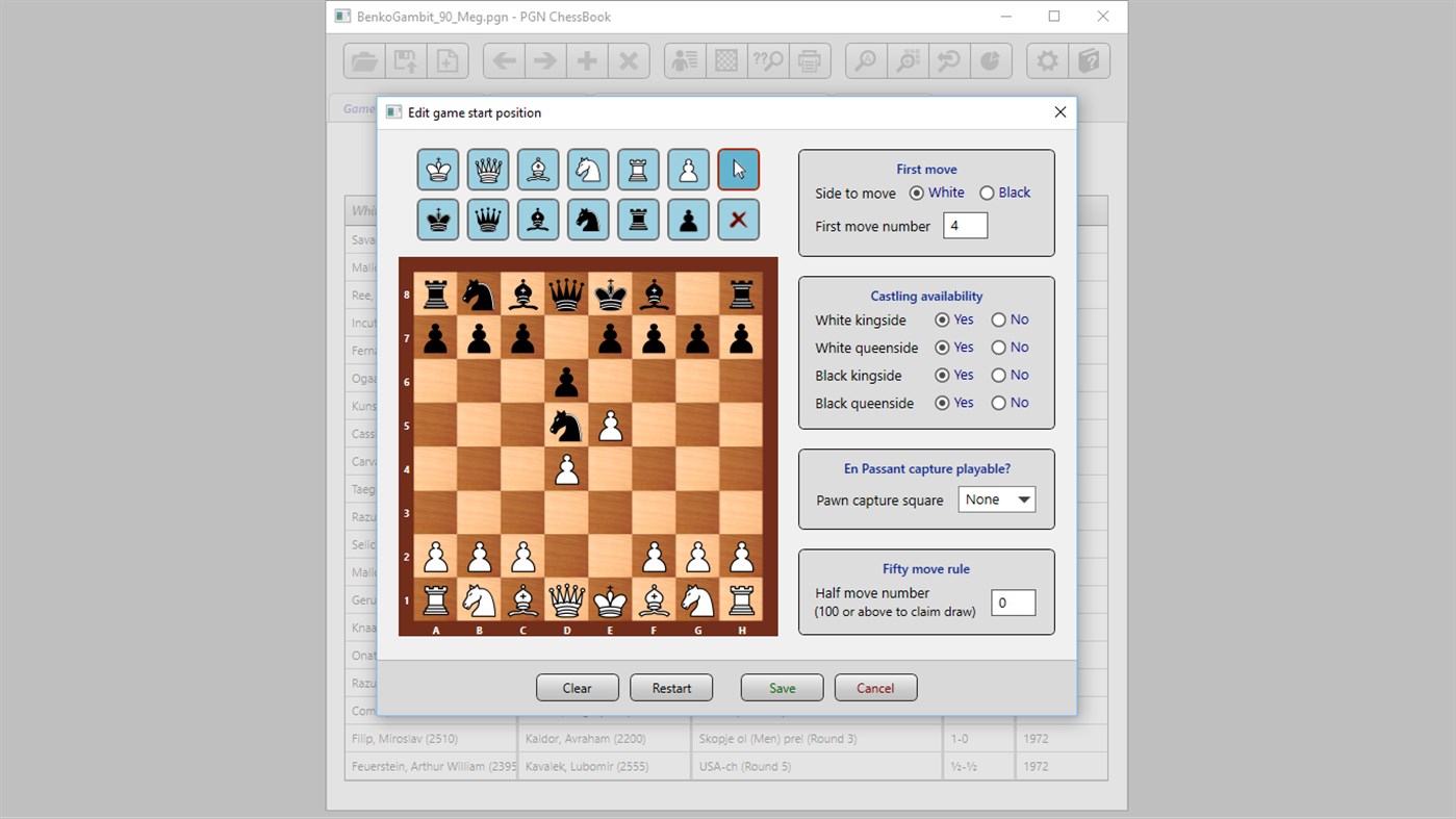 #4. PGN Chess Book (Windows) De: PgnExplorer