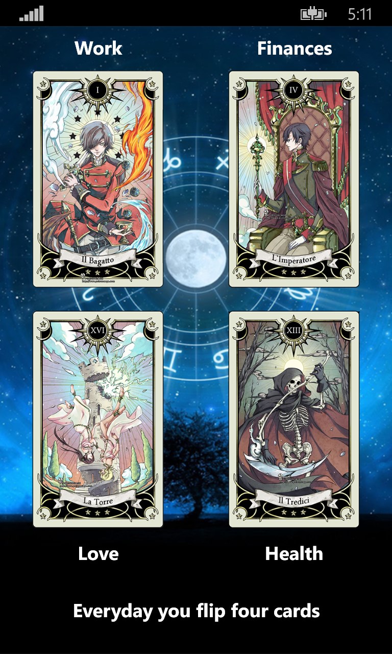 Captura 8 Daily Tarot windows