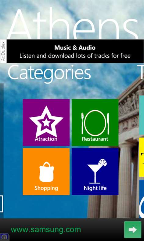 Athens Tour Guide Screenshots 1