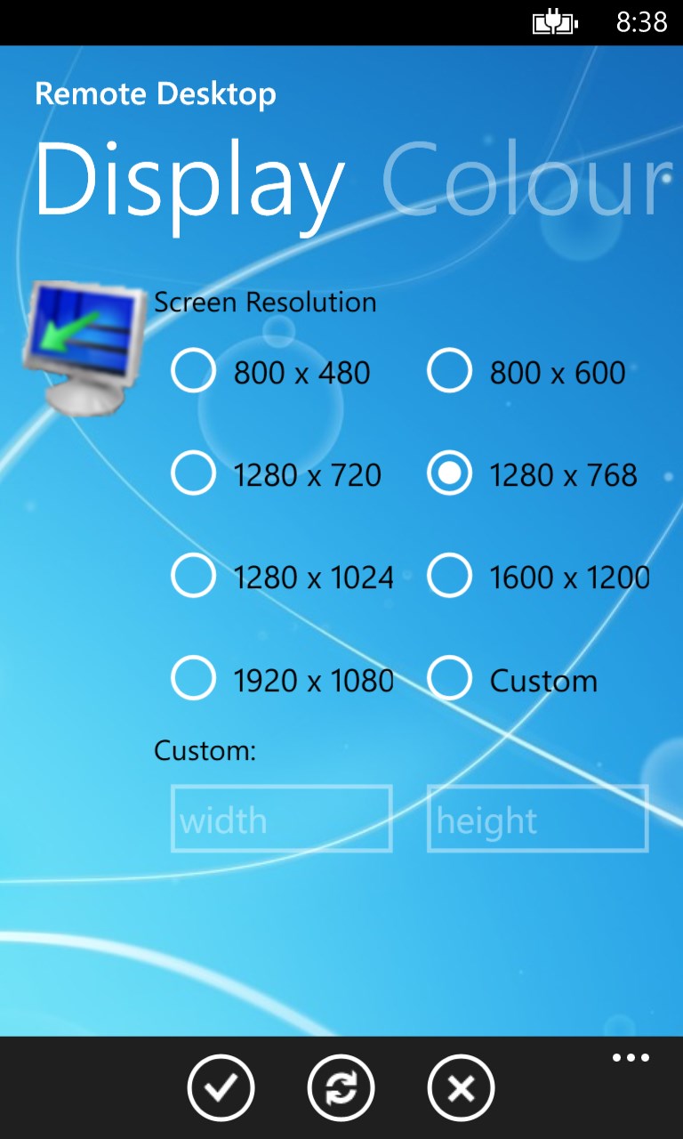 RemoteDesktop for Windows 10 Mobile