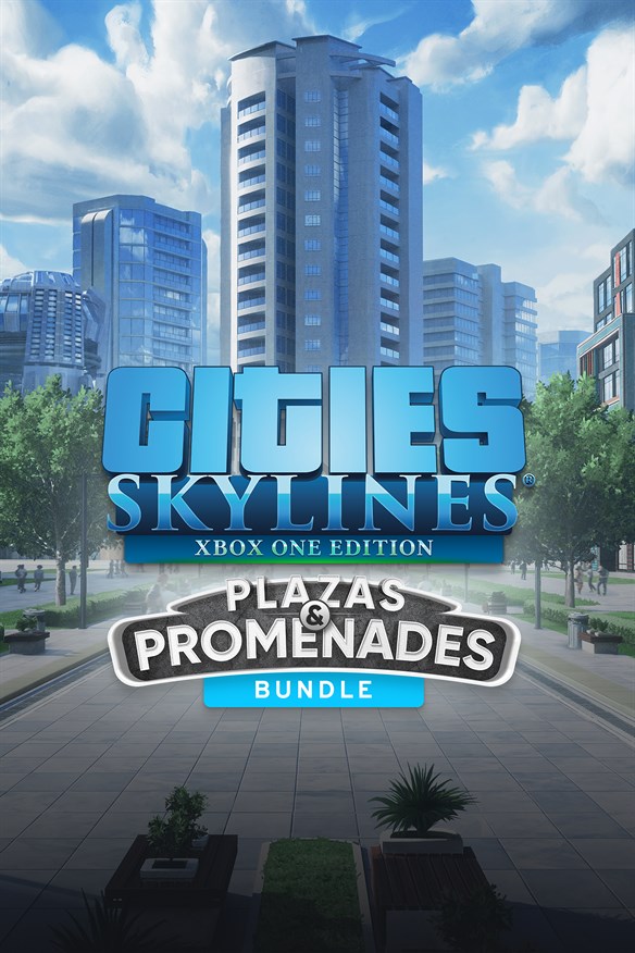 Cities: Skylines - Plazas & Promenades Bundle Xbox Series X|S and Xbox One cover art