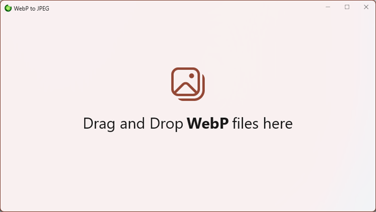 WebP to JPEG - PC - (Windows)
