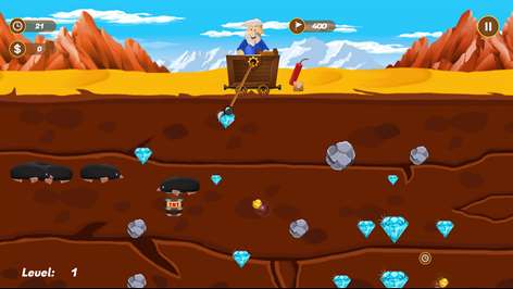 Diamond Miner - Fun Diamond Rush Game Screenshots 2