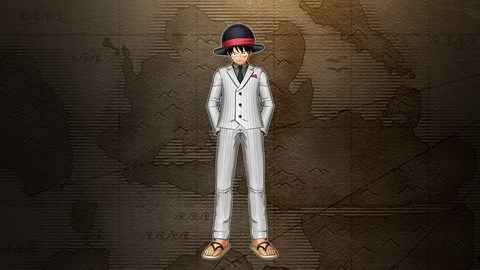 Tenue habit blanc ONE PIECE World Seeker