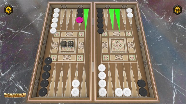 3D Backgammon - Lord of the Board screenshot 3