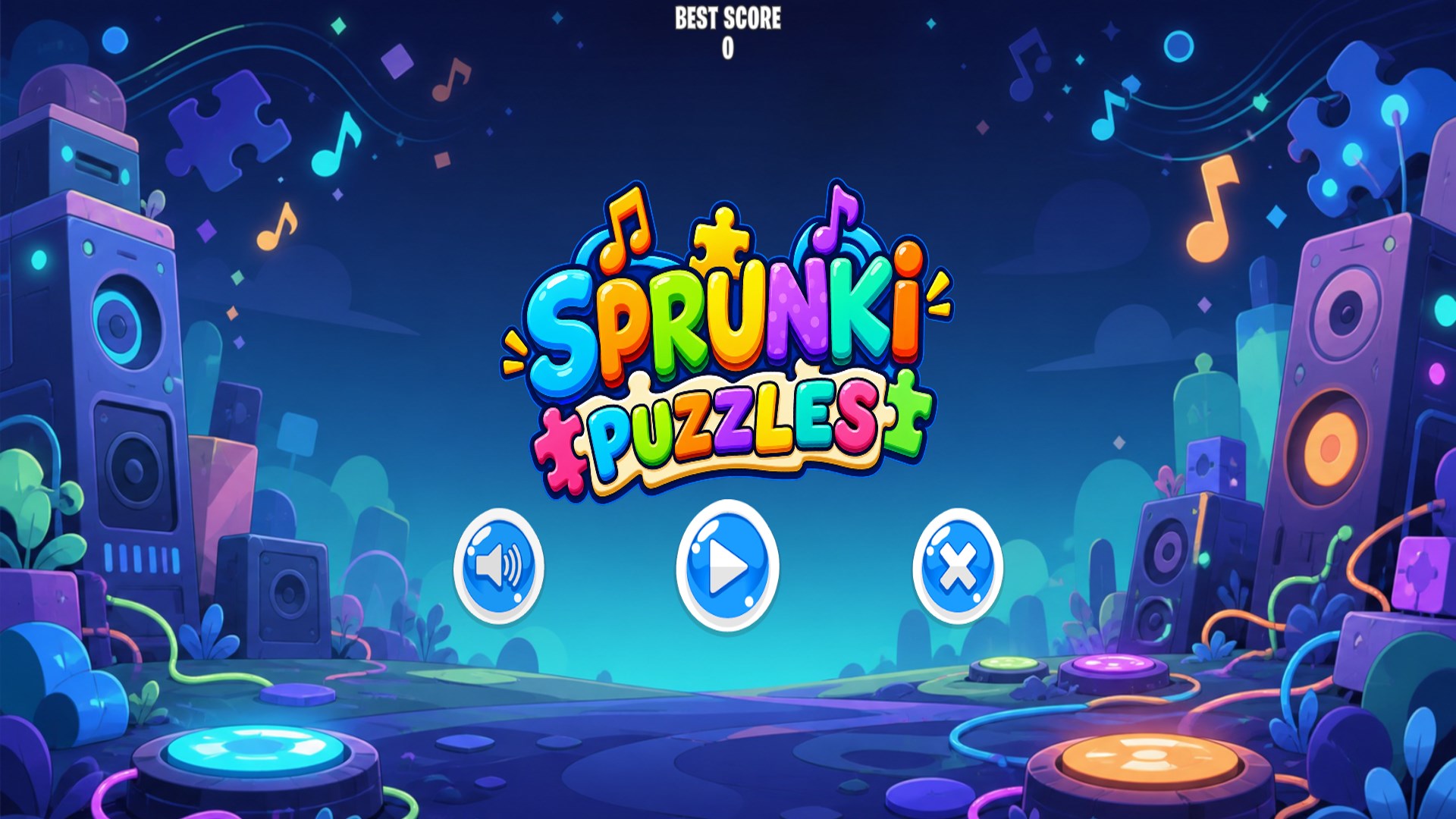 Sprunki Puzzles screenshot 1 of 4