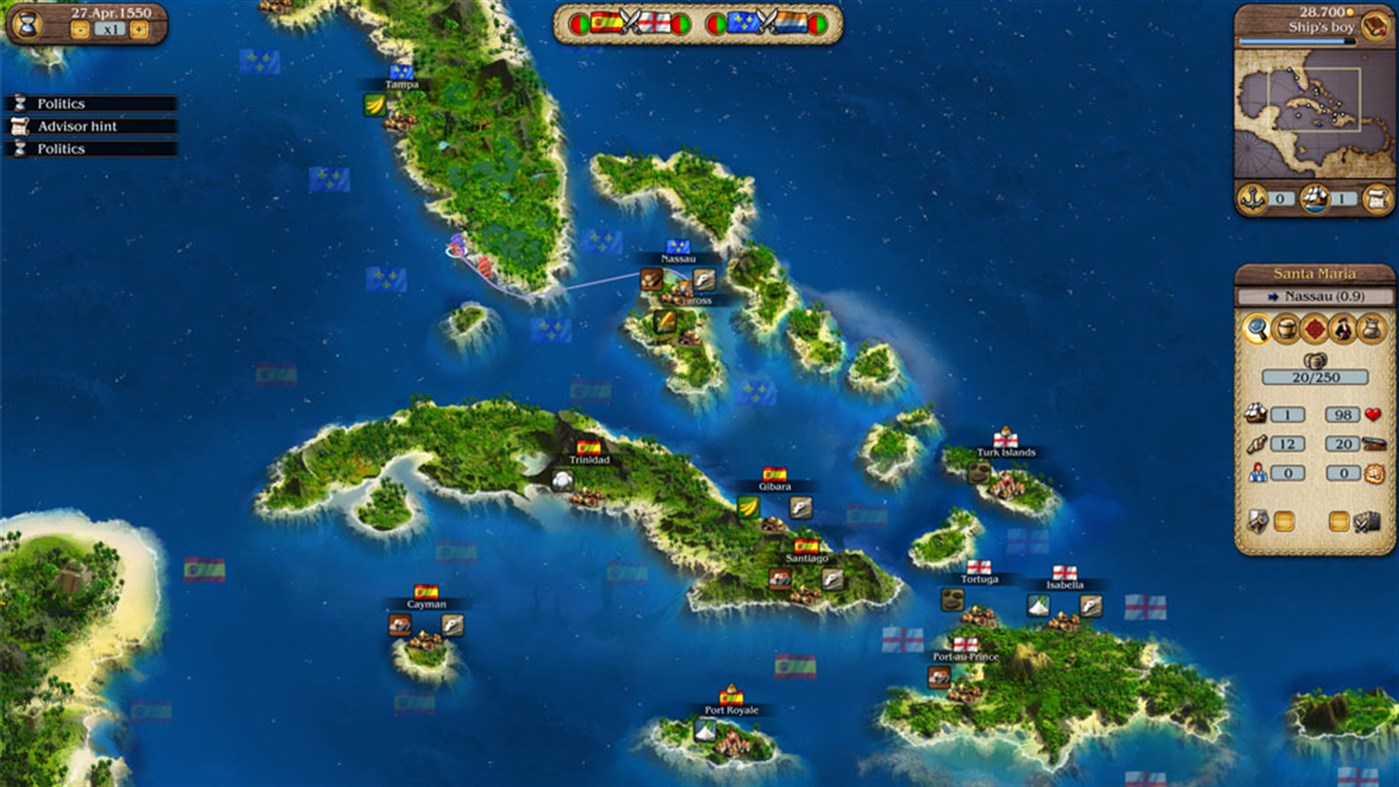 #8. Port Royale 3 (Xbox) 来自: Kalypso Media