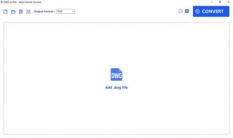 DWG to PDF - Multi Format Convert - PC - (Windows)