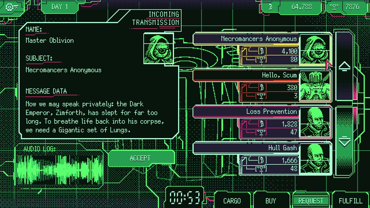 Space Warlord Organ Trading Simulator screenshot 3
