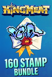 Lot de 160 tampons King of Meat