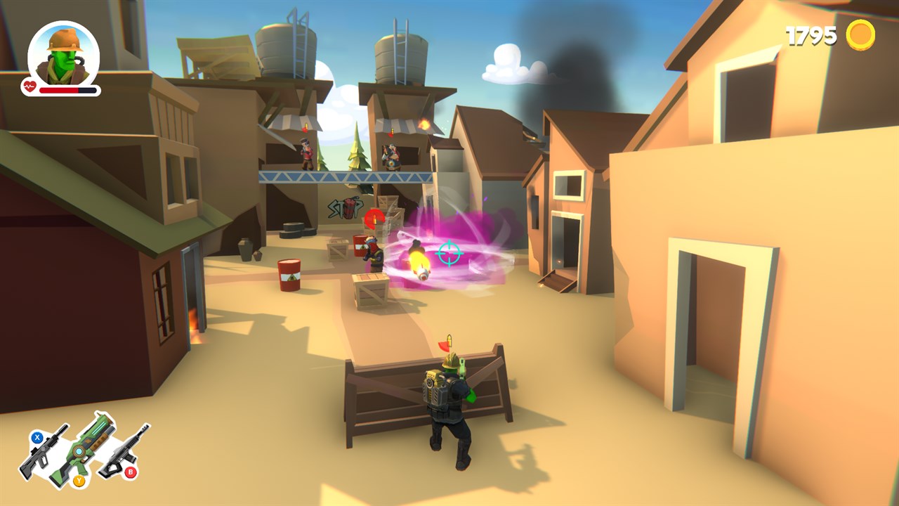Green Soldiers Heroes screenshot 6