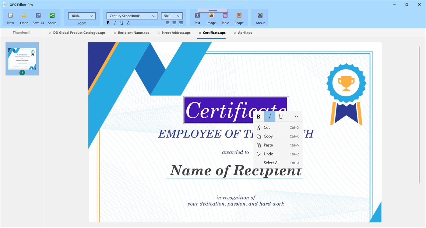 #8. XPS Editor Pro: for PDF & MS Office Converter (Windows) Με: Canyua Software Technology Co., Ltd.