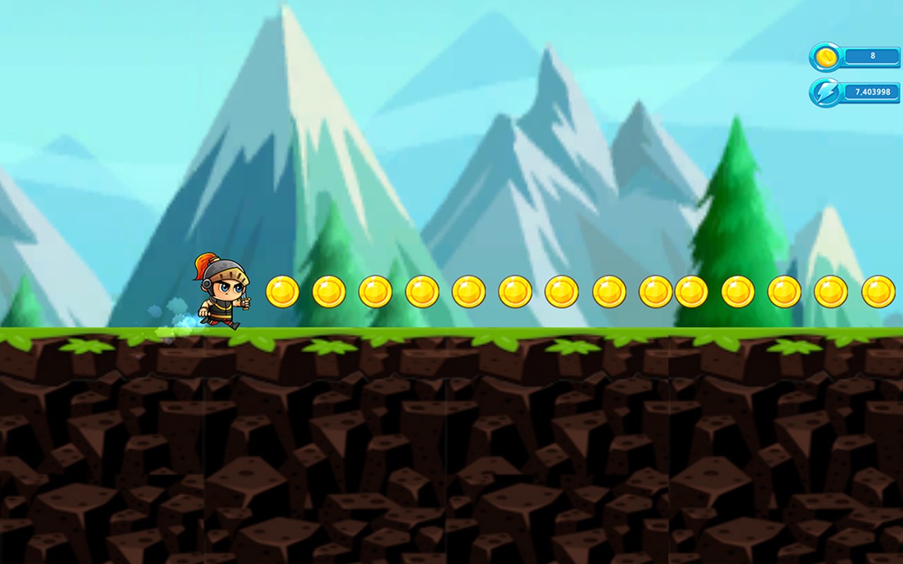 Warrior And Coins Game