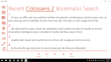 French : Holy Bible Screenshots 1